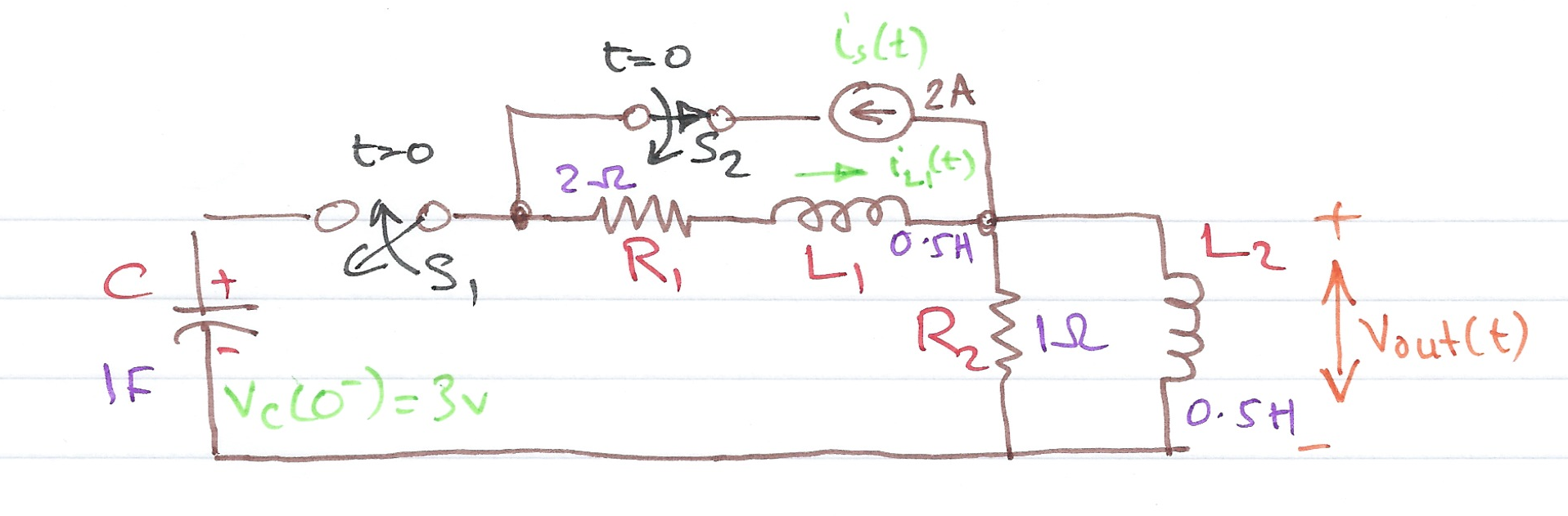 Circuit for Example 3