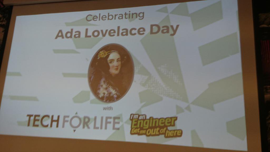 I am here and ready for #AdaLovelaceDay. Bring on the coding workshops! @IAEGMOOH @campusnorthuk @WomanthologyUK https://t.co/HoYQs23VoO