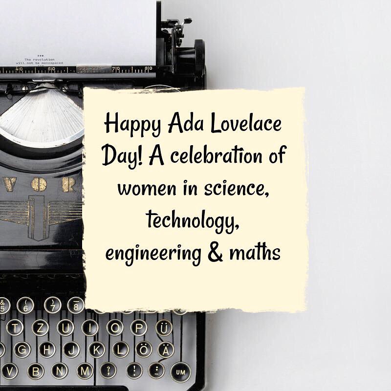 #AdaLovelaceDay #WomenInSTEM #thecyberwoman #ALD17 https://t.co/dhKWwgFr72