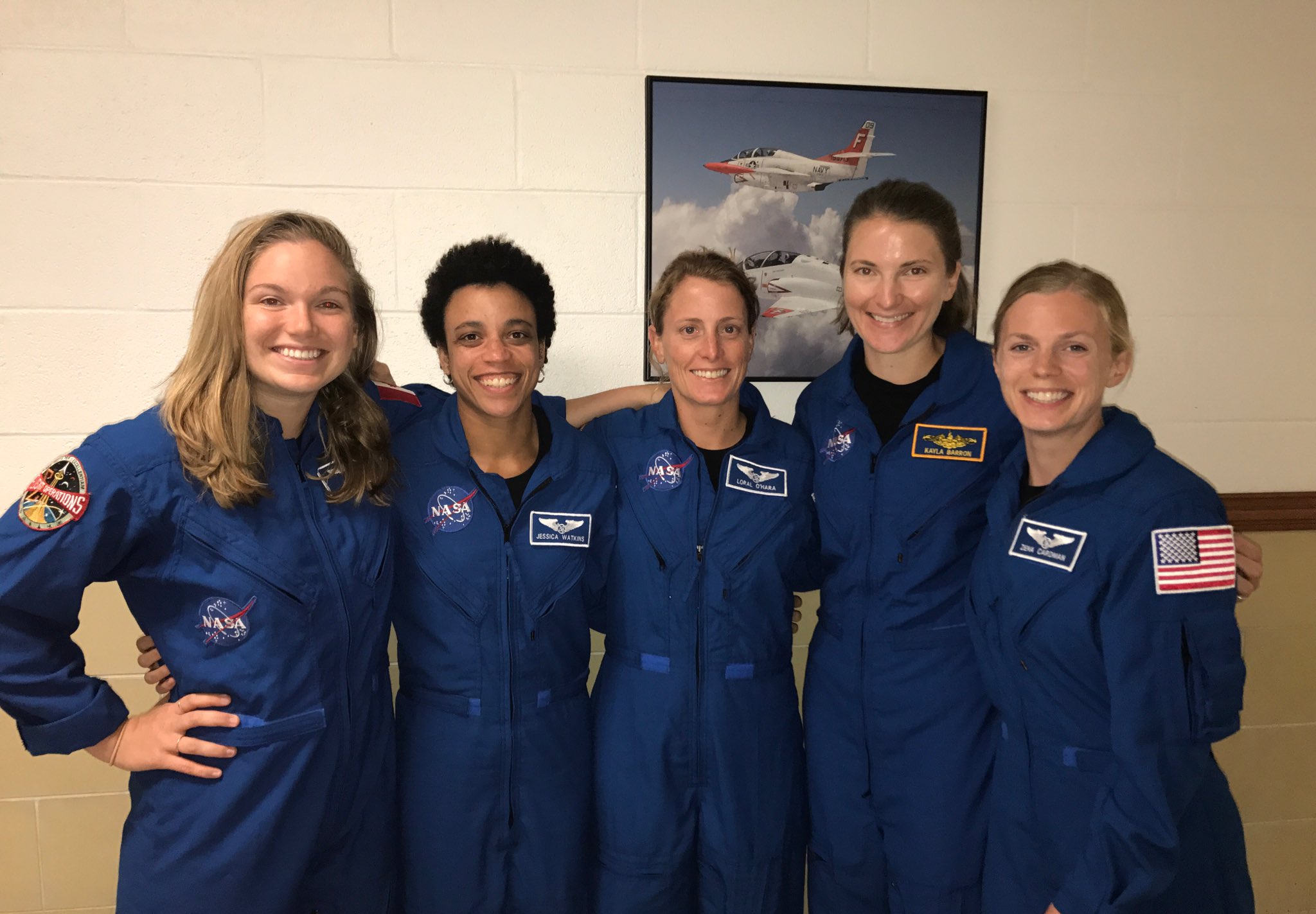 I'm celebrating #AdaLovelaceDay with a few inspiring female engineers and scientists in my #astronaut @NASA class https://t.co/ac2TippX4h