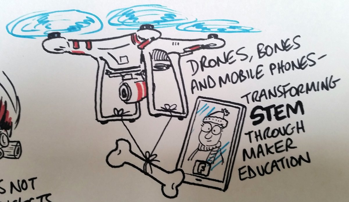 #HEASTEM16 Drones, bones and mobile phones: transforming STEM through maker education https://t.co/nVlsQGNZV9