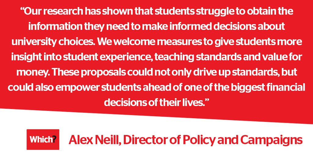 #HEWhitePaper proposals could drive up standards and help students make better decisions. https://t.co/OzcOJ10qOG