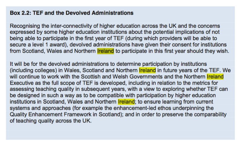 so we can make a rod for our own backs too… #HEWhitePaper do NI/Wal/Sco want to get into TEF? https://t.co/fqVG3LThdd