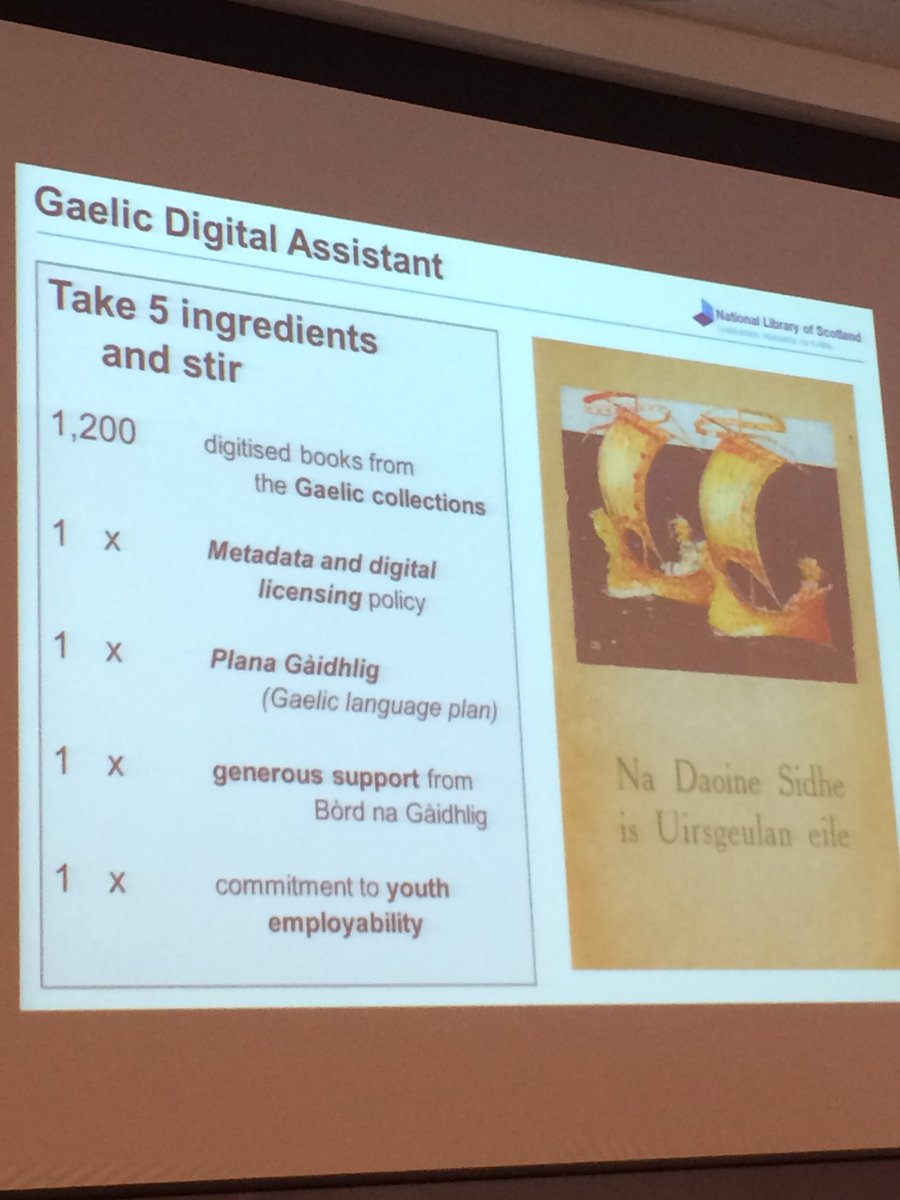 How do you make a @natlibscot Gaelic Digital Assistant? #OER16 https://t.co/ffbtjIwzBd