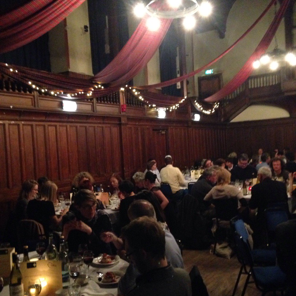 Fab conference dinner @eusa teviot house #oer16  'an open union' https://t.co/asg1mZmJ6A