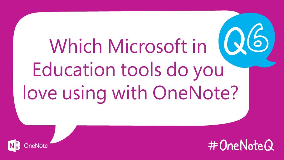Q6: Which #MSFTEdu tools do you love using with #OneNote? 
#OneNoteQ #BestOf2016 https://t.co/Fn95tHkCKg