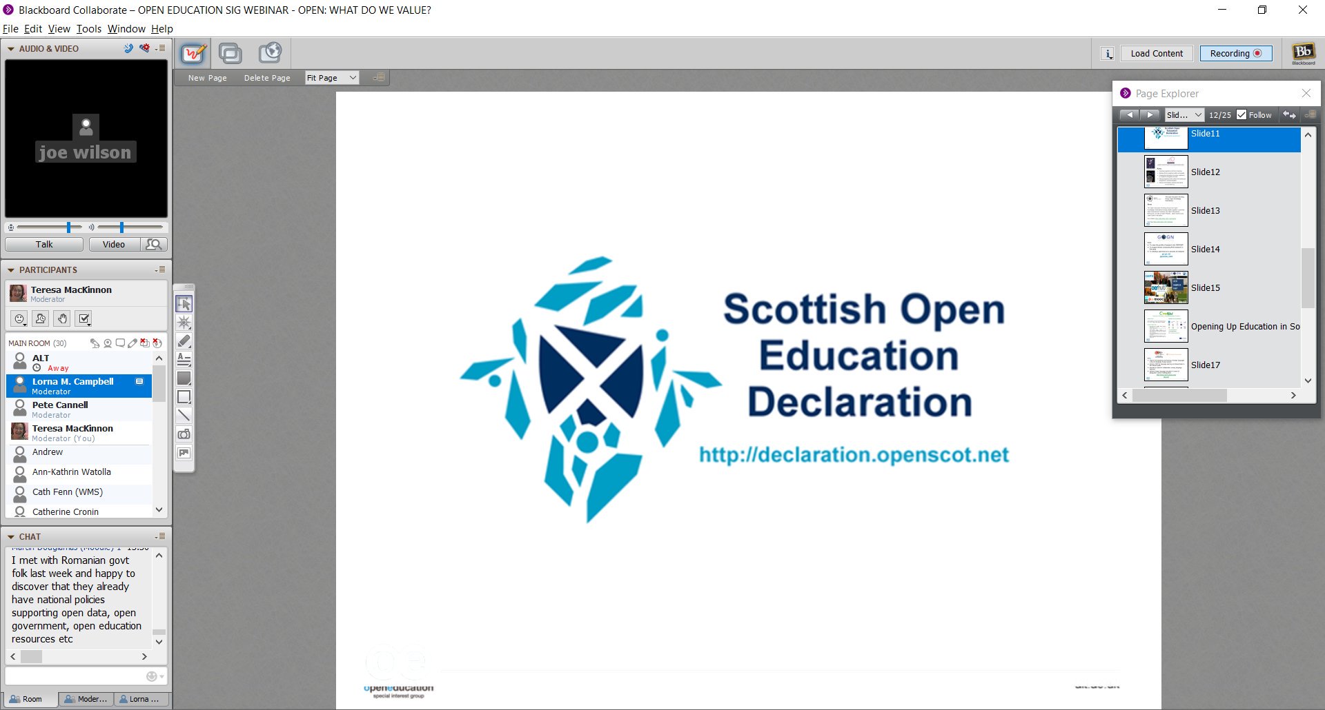 Scotland rocking the #openedsig webinar - great team contribution #altc thanks @joecar @LornaMCampbell https://t.co/JiFzEvkANP