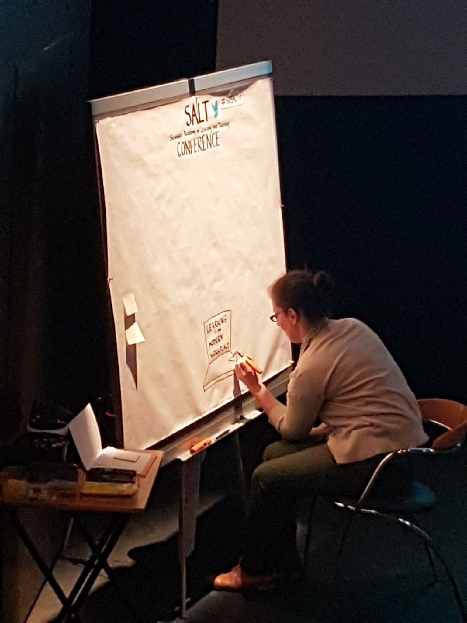 Trying out innovation at #susalt17. Graphical recording https://t.co/aJbyXDzBnp