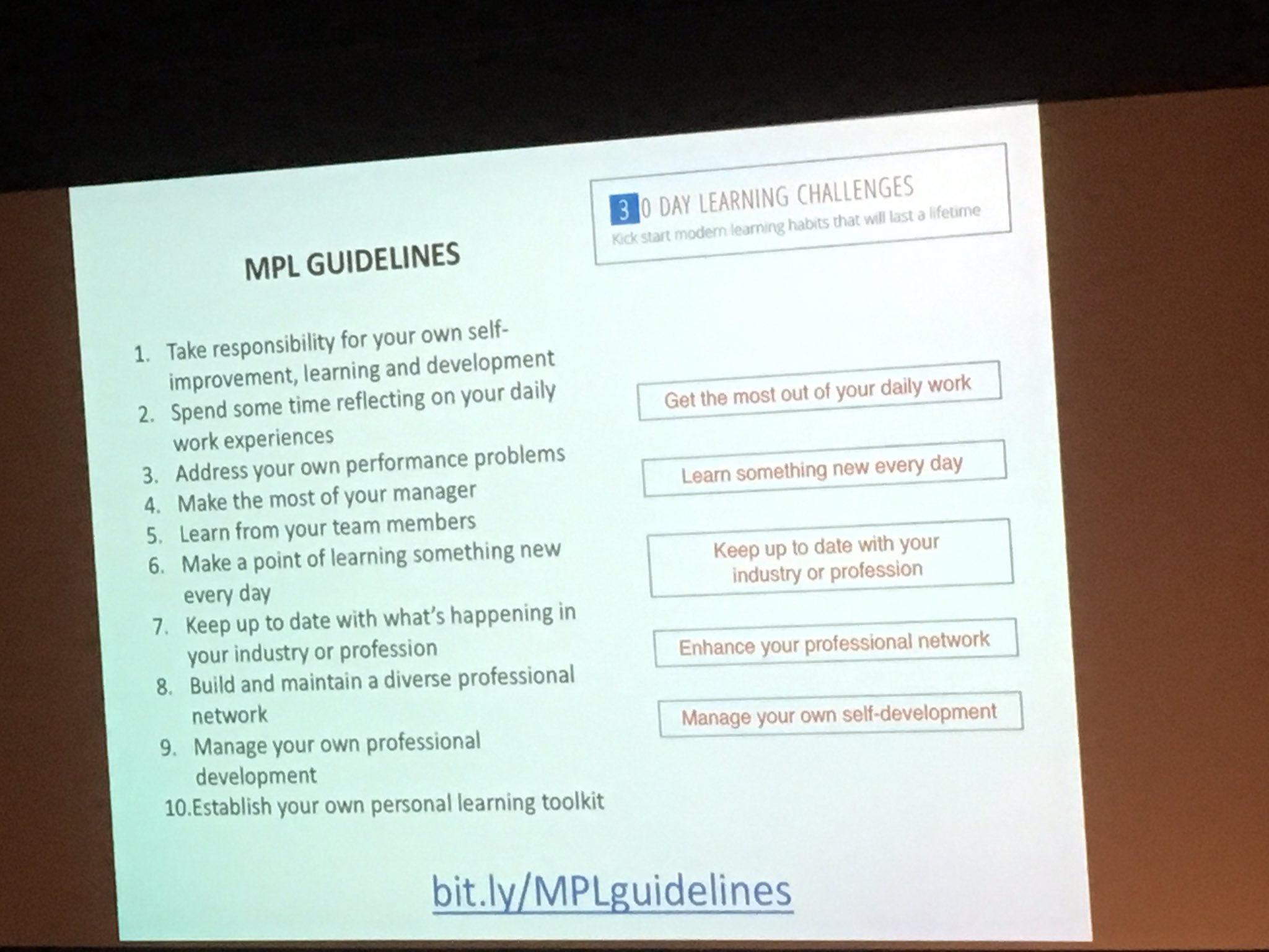 Overview of @C4LPT guidelines and 30 day habits details on the website. I definitely will check this out. #SUSALT17 https://t.co/WhHuEsQnkF