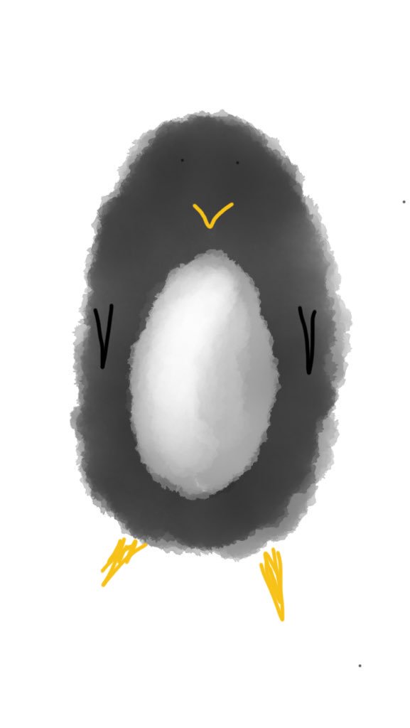 #rul12aoc love #sketches! Finger sketching so limited a little, but happy with my penguin https://t.co/BibHKRVklX