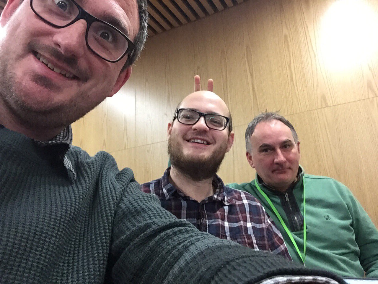 Sheffield boys on tour (just down the road....) @Andy_Tattersall @tompjolley #SocMedHE17 https://t.co/HypVIyhv19