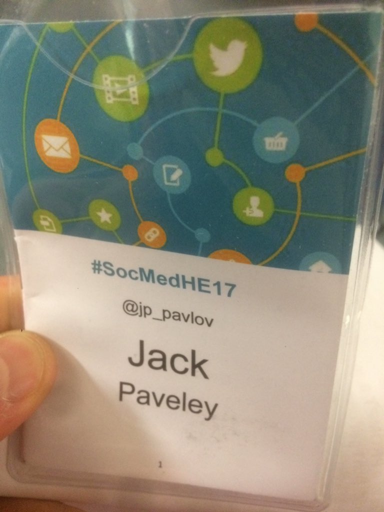 At the Social Media Use in Higher Education conference at SHU - looking forward to listening to how social media can aid post-PhD employability #SocMedHE17 https://t.co/2gKf4OuMzf
