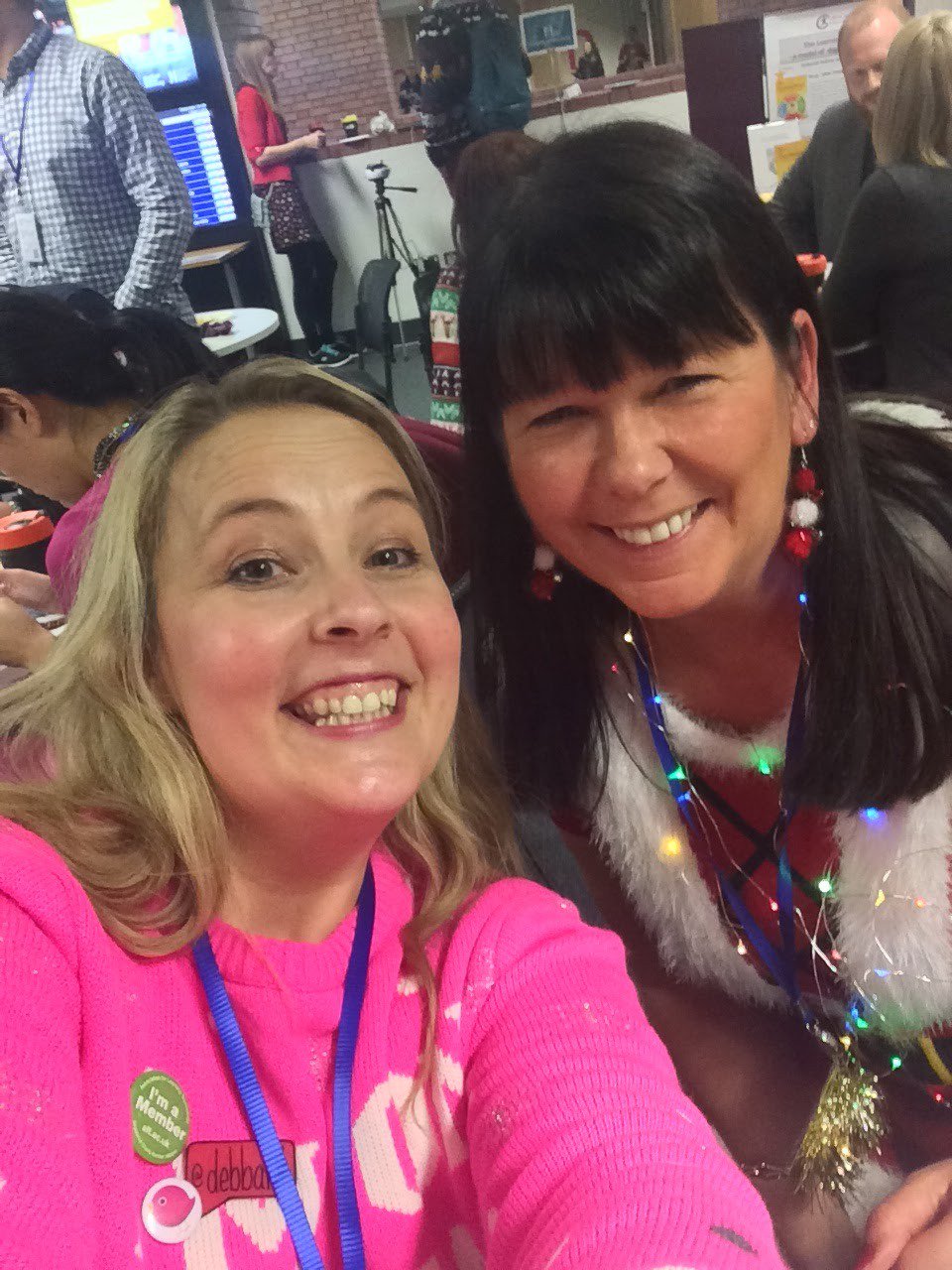 @alexgspiers aww enjoy Alex - keep the tweets coming ! I had such a fab time last year with my lovely pal the fabulous @suebecks ... gutted can't be there this year so will follow keenly on twitter ! Looking forward to seeing if there are festive jumpers a-happening this year ! #SocMedHE17 https://t.co/lqpS8TqJHq