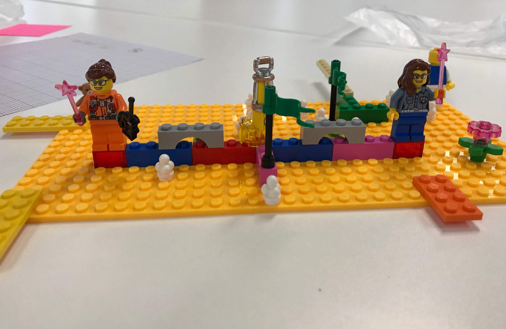 Creating our online persona in lego. #SoCMedHE17 https://t.co/bpZeLppc47