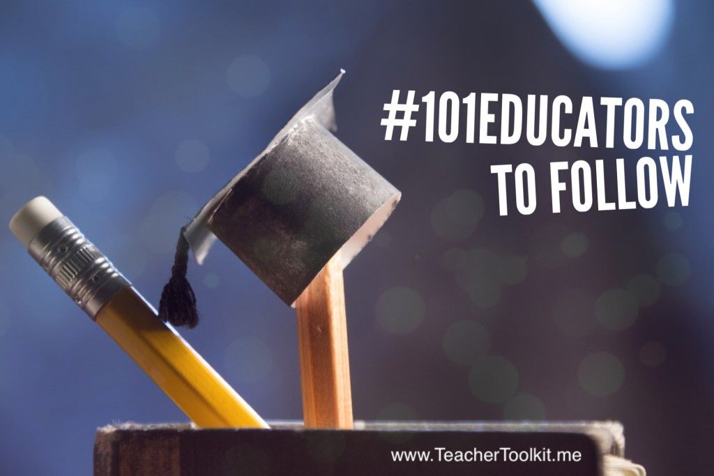 #101Educators to Follow on Twitter by @TeacherToolkit 

https://t.co/1Suv1g5KDt
#SocMedHE17 #edtech https://t.co/2uPWr8ZCi0