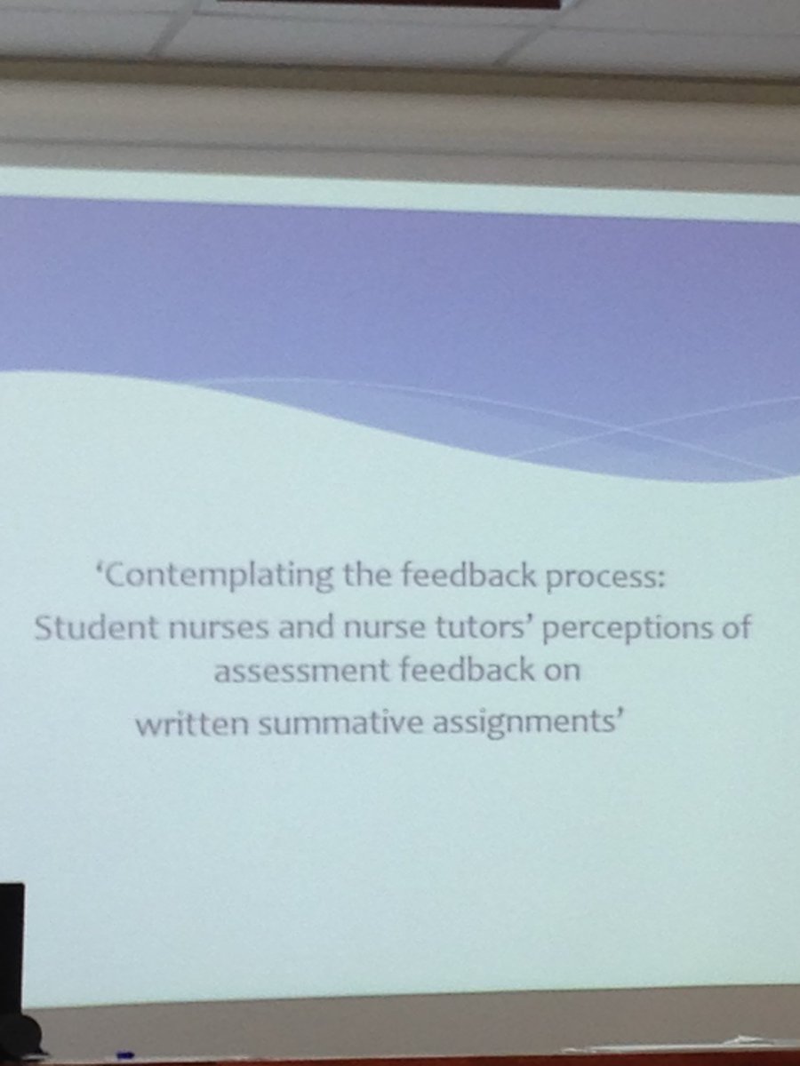 @sarahanntait talks about feedback for students at @SwanseaUni #susalt16 we want to improve students experience https://t.co/cIXvEMXM2j