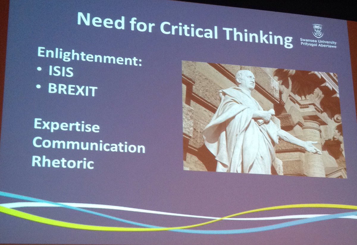 Professor Martin Stringer suggests the need for critical thinking #susalt16 https://t.co/1bXazYytWc