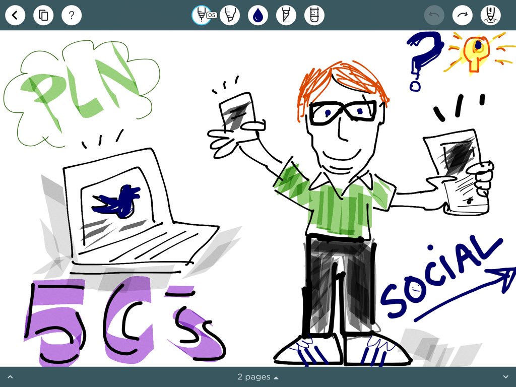 T1 #BYOD4Lchat my not very well drawn effort. Solely created in Penultimate. https://t.co/wyJtKUlNwA